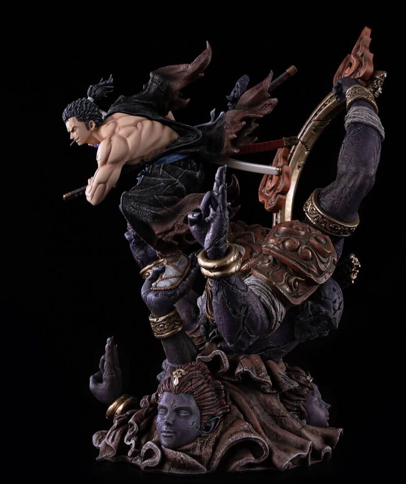 Figurine Collector en Resine Zoro Stickers Mania