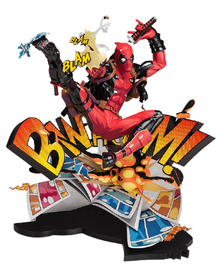 Figurine Deadpool Cartoon Stickers Mania