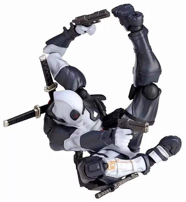 Figurine Deadpool Gris Stickers Mania