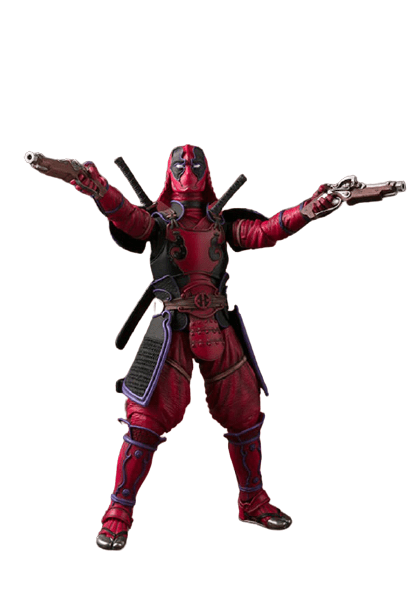 Figurine Deadpool Samuraï Stickers Mania