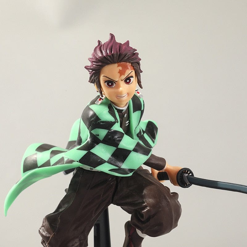 Figurine Demon Slayer Tanjiro 12 cm Stickers Mania