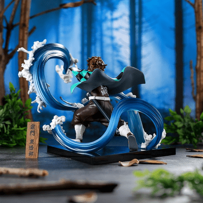 Figurine Demon Slayer Tanjiro Danse des Courants Stickers Mania