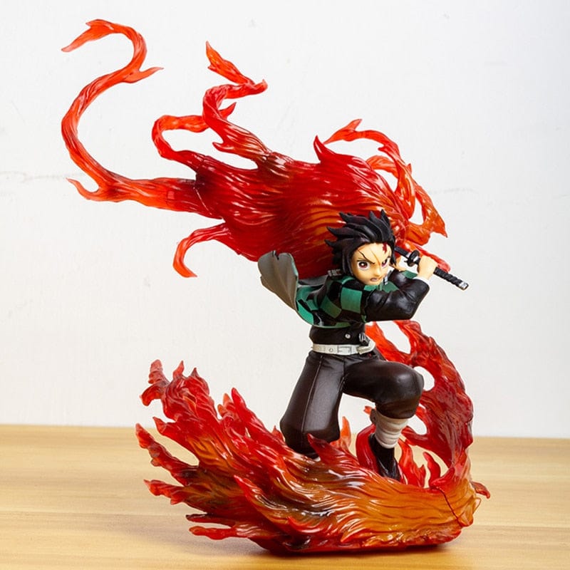 Figurine Demon Slayer Tanjiro Danse du Dieu du Feu Stickers Mania