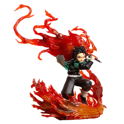 Figurine Demon Slayer Tanjiro Danse du Dieu du Feu Stickers Mania
