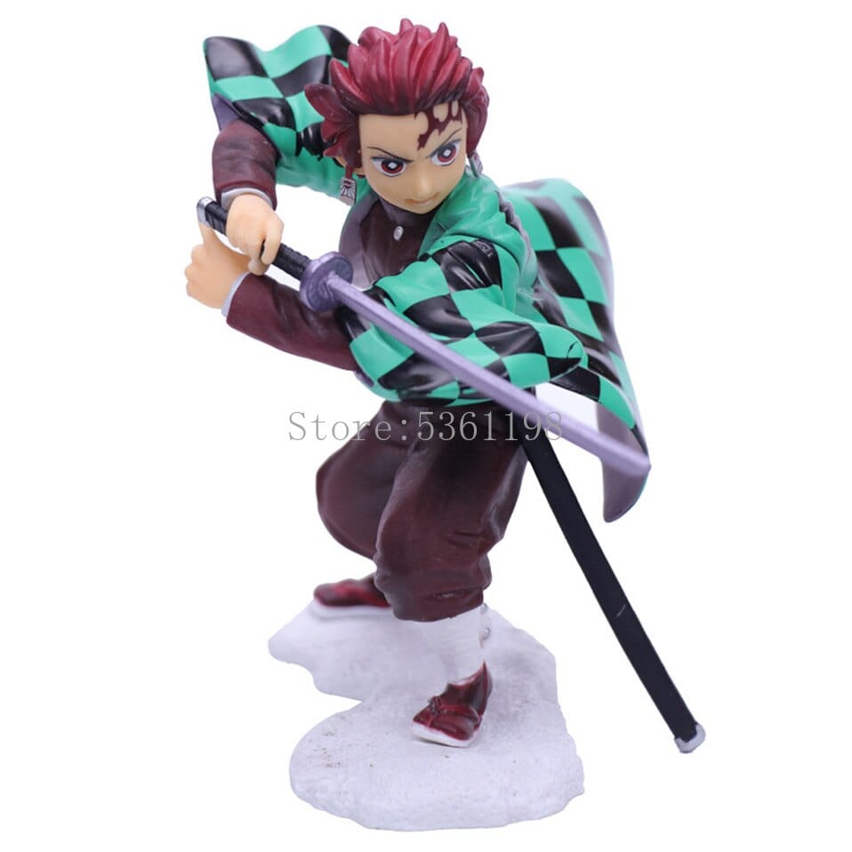 Figurine Demon Slayer Tanjiro Kamado Stickers Mania