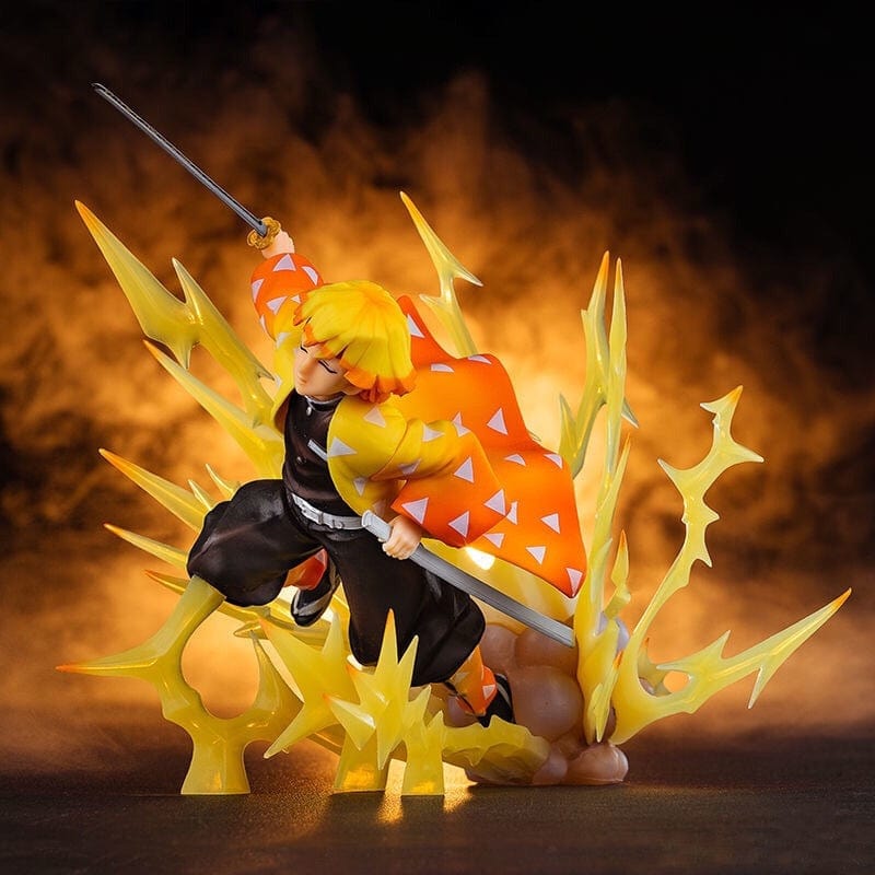 Figurine Demon Slayer Zenitsu 21 cm Stickers Mania