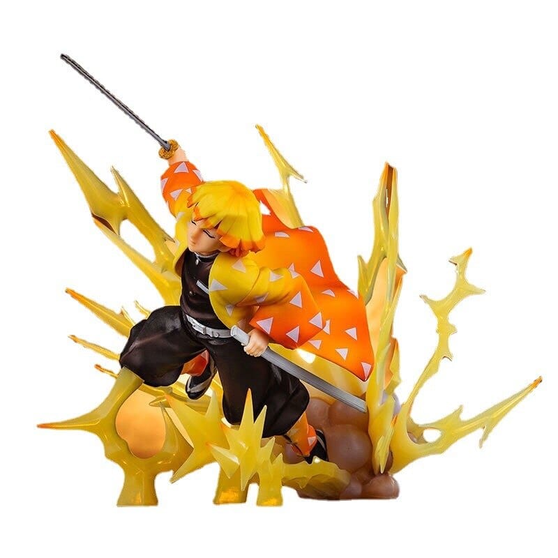 Figurine Demon Slayer Zenitsu 21 cm Stickers Mania