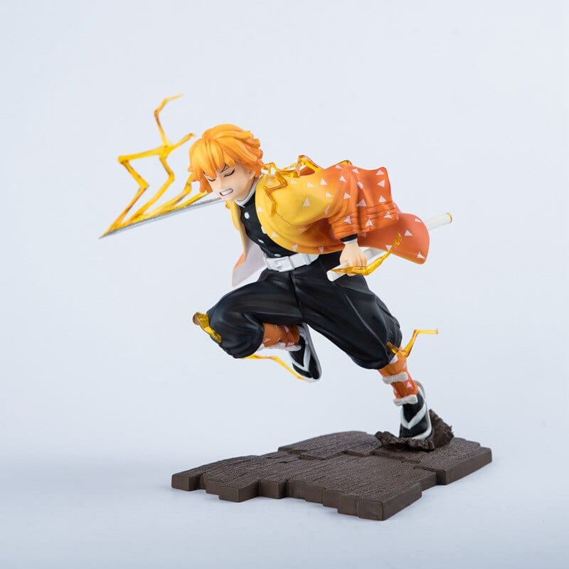 Figurine Demon Slayer Zenitsu 23 cm Stickers Mania