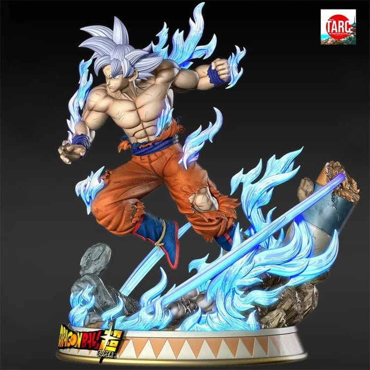 Figurine Dragon Ball en Résine Sangoku Ultra Instinct Stickers Mania