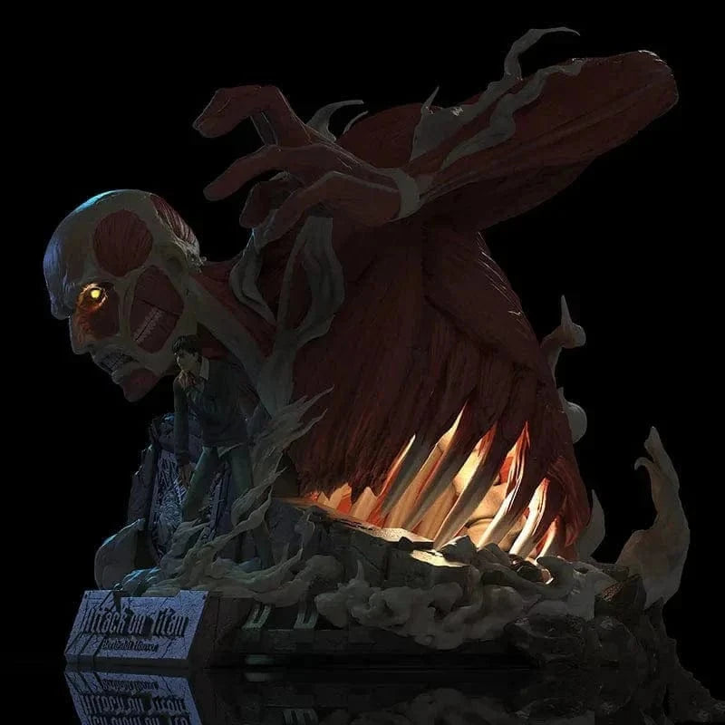 Figurine Édition Limitée en Resine Titan Colossal Stickers Mania