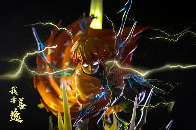 Figurine Édition Limitée en Resine Zenitsu Stickers Mania