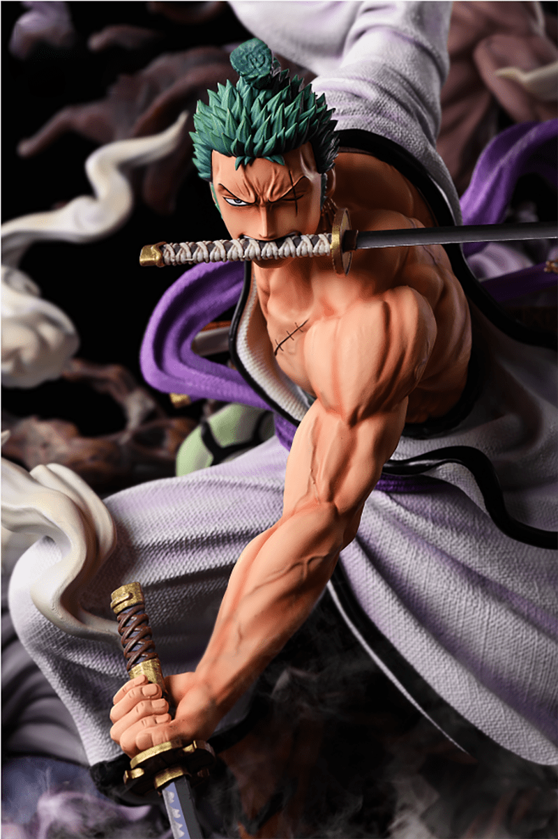 Figurine Edition Limitée en Resine Zoro Stickers Mania