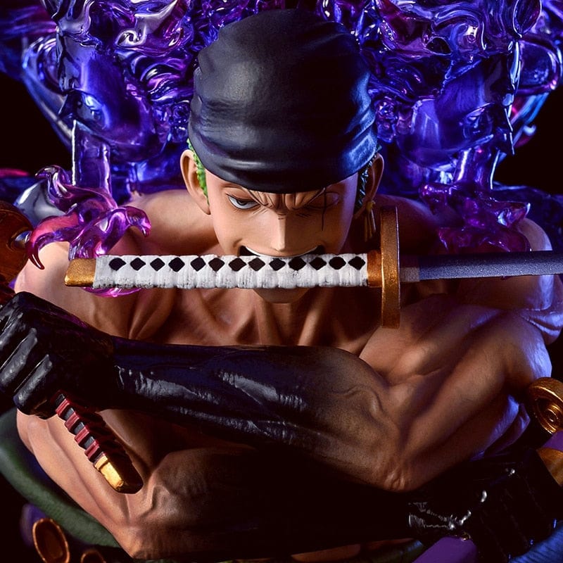 Figurine en Resine Collector Zoro Stickers Mania