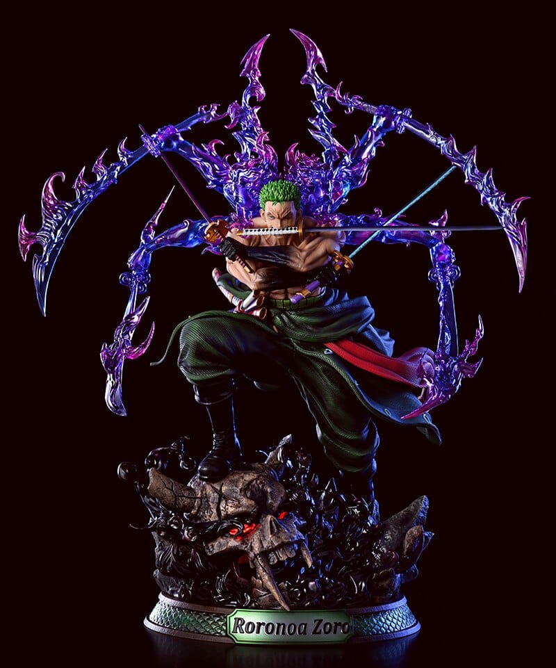 Figurine en Resine Collector Zoro Stickers Mania