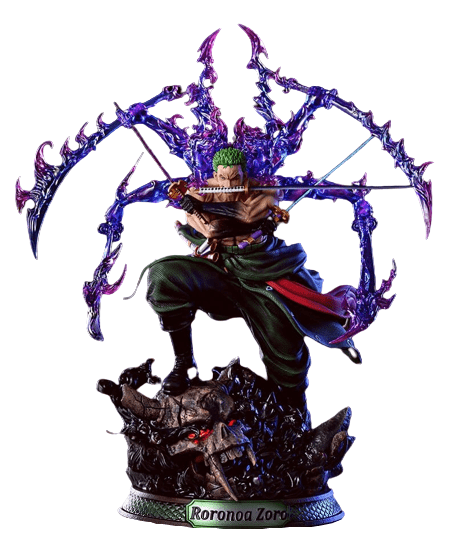 Figurine en Resine Collector Zoro Stickers Mania