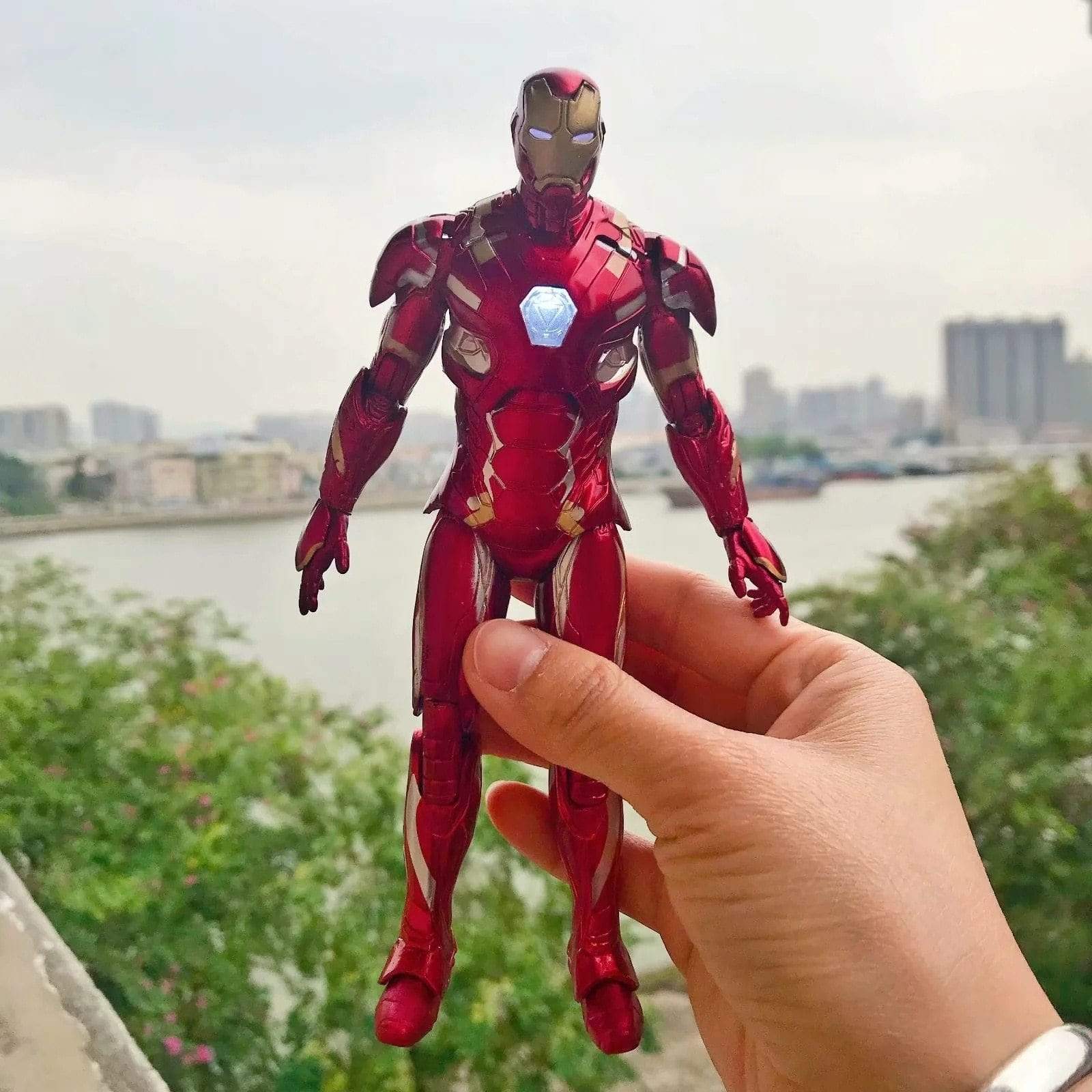 Figurine Iron Man 15 cm Stickers Mania