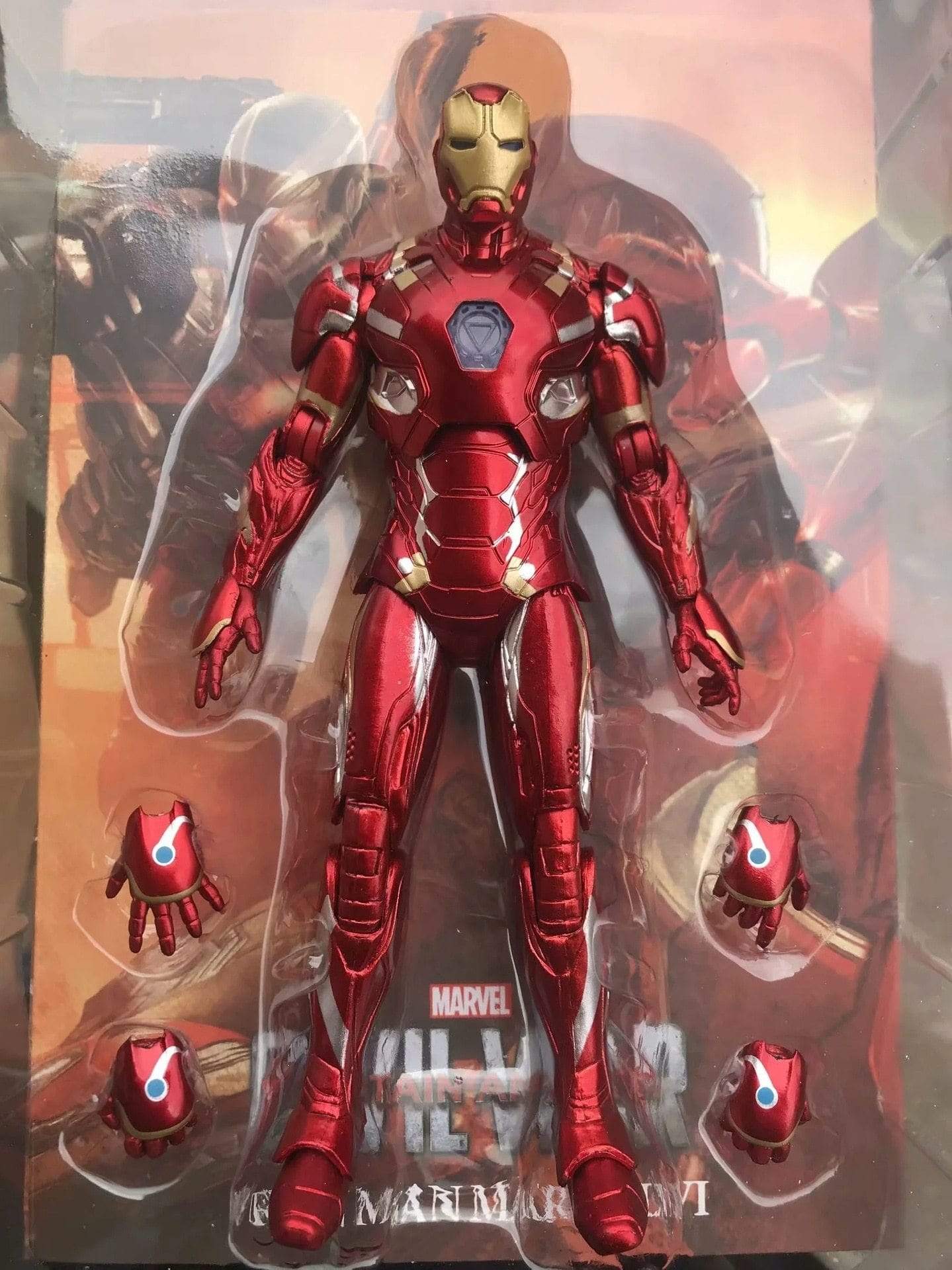 Figurine Iron Man 15 cm Stickers Mania