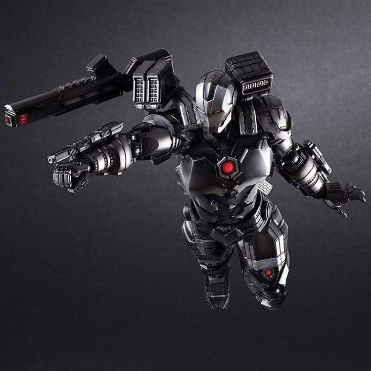 Figurine Iron Man Noir War Machine Stickers Mania