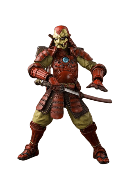 Figurine Iron Man Samurai Stickers Mania