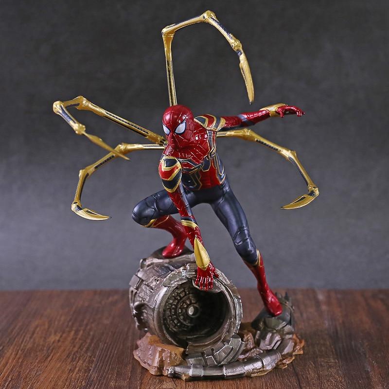 Figurine Iron Spider Infinity War Stickers Mania