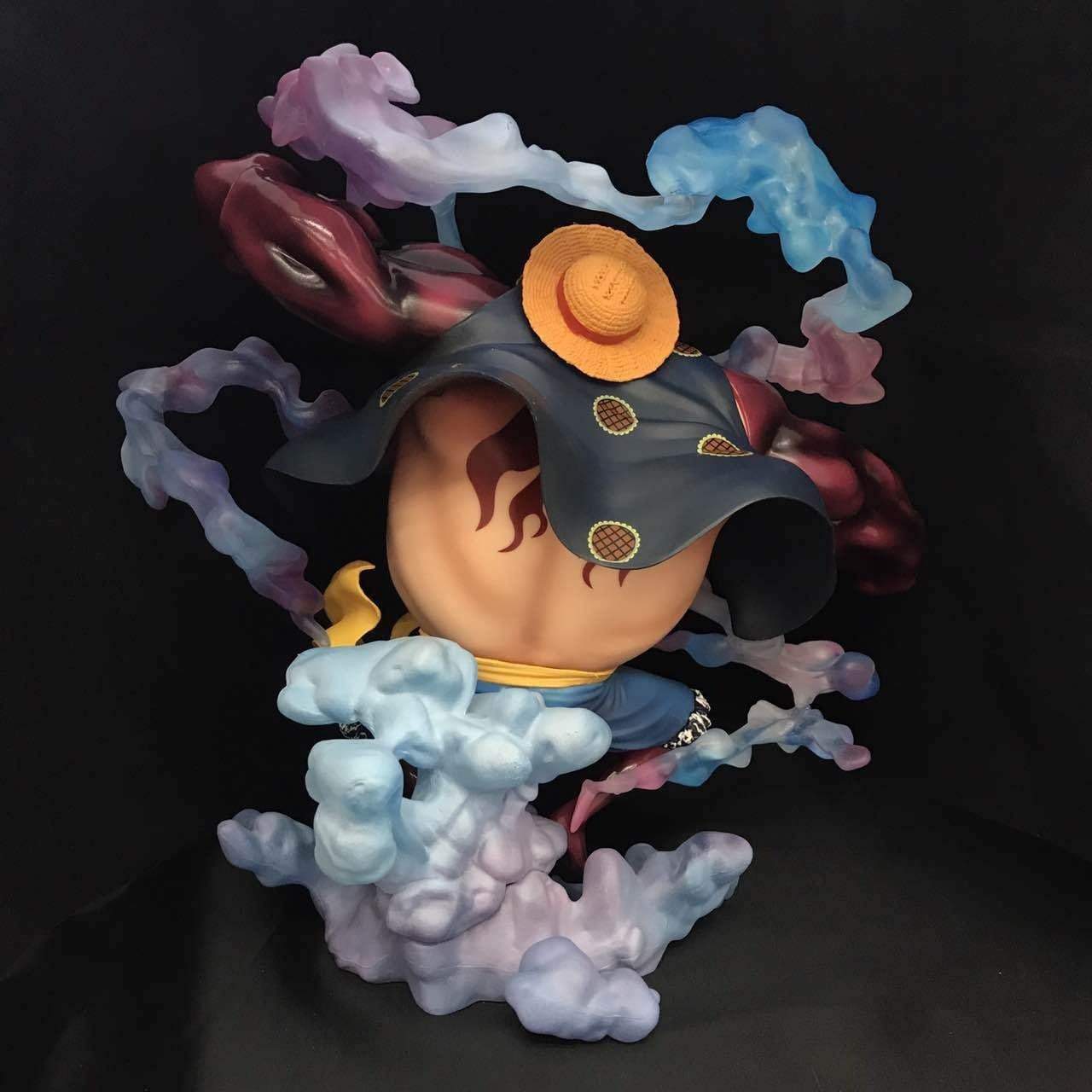 Figurine Luffy<br> Gomu Gomu No King Kong Stickers Mania