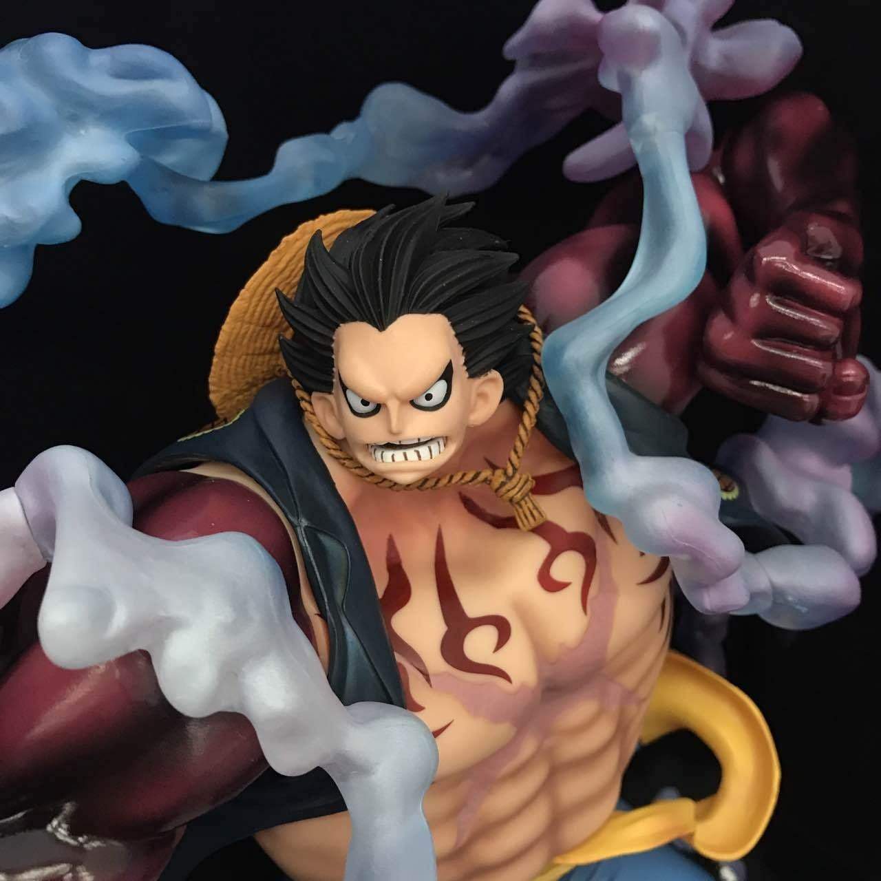 Figurine Luffy<br> Gomu Gomu No King Kong Stickers Mania