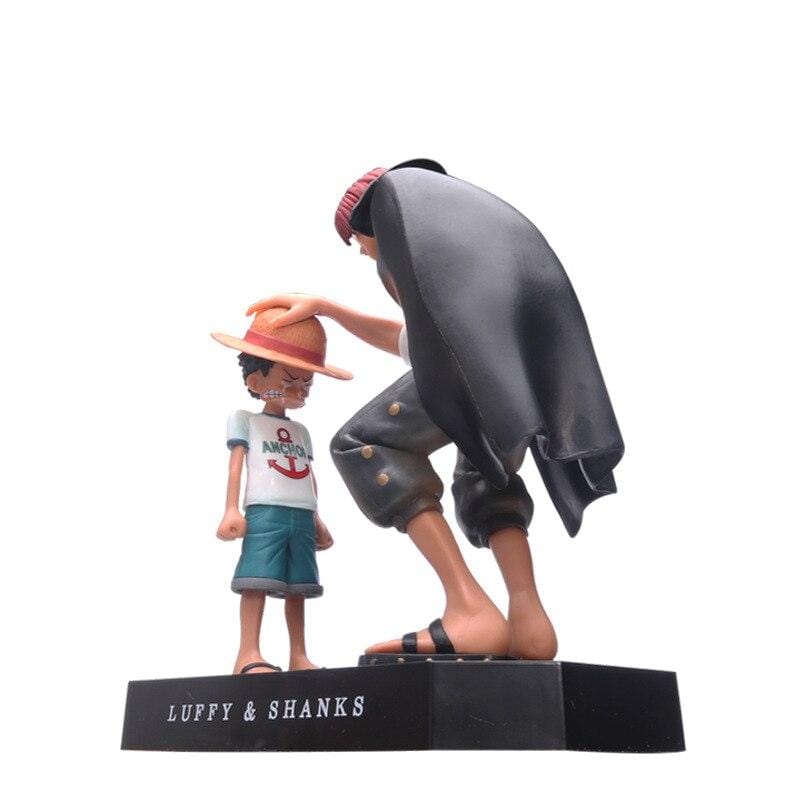 Figurine Luffy et Shanks Stickers Mania