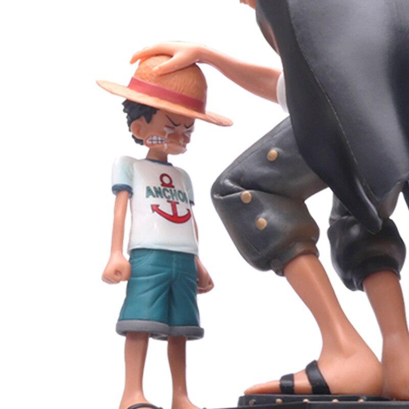Figurine Luffy et Shanks Stickers Mania