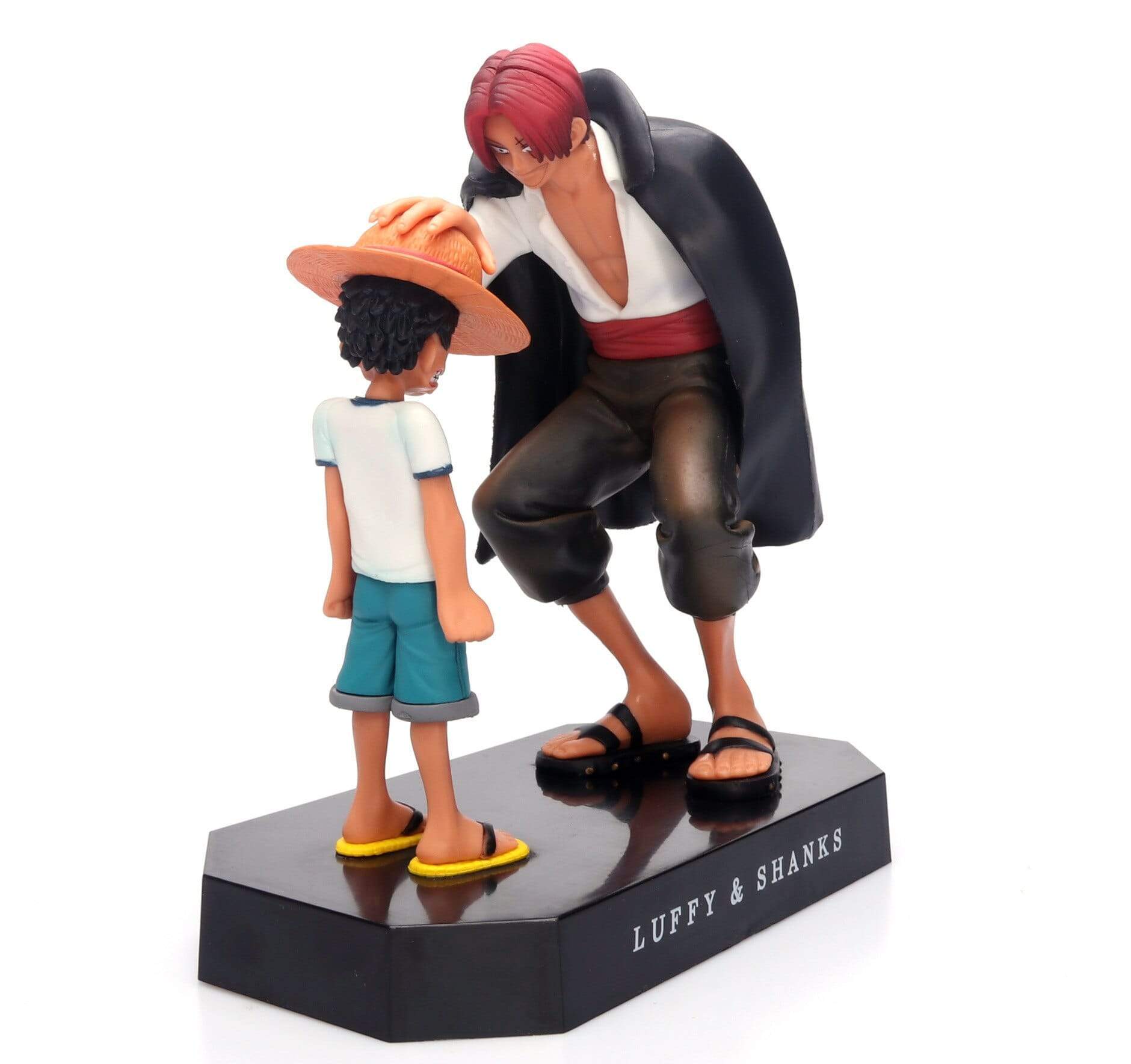 Figurine Luffy et Shanks Stickers Mania