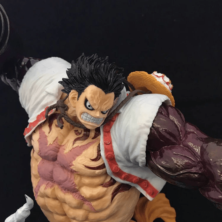 Figurine Luffy Gear 4 King Kong Gun Stickers Mania