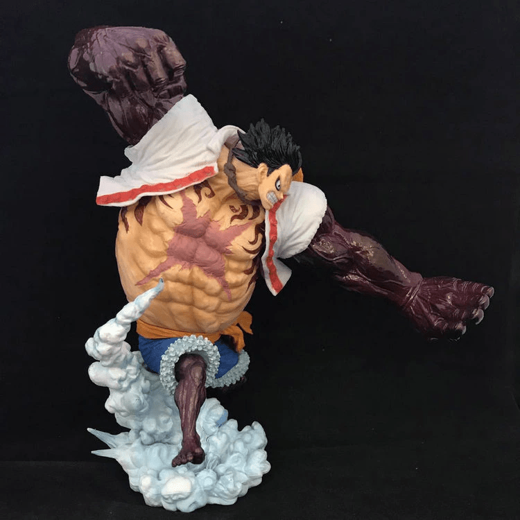 Figurine Luffy Gear 4 King Kong Gun Stickers Mania
