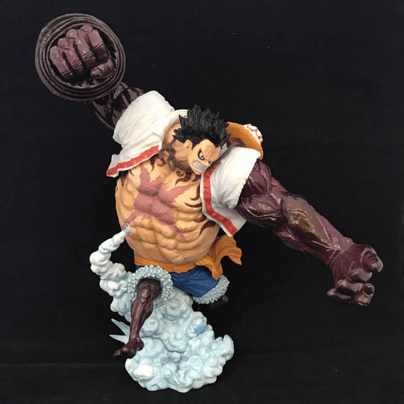 Figurine Luffy Gear 4 King Kong Gun Stickers Mania