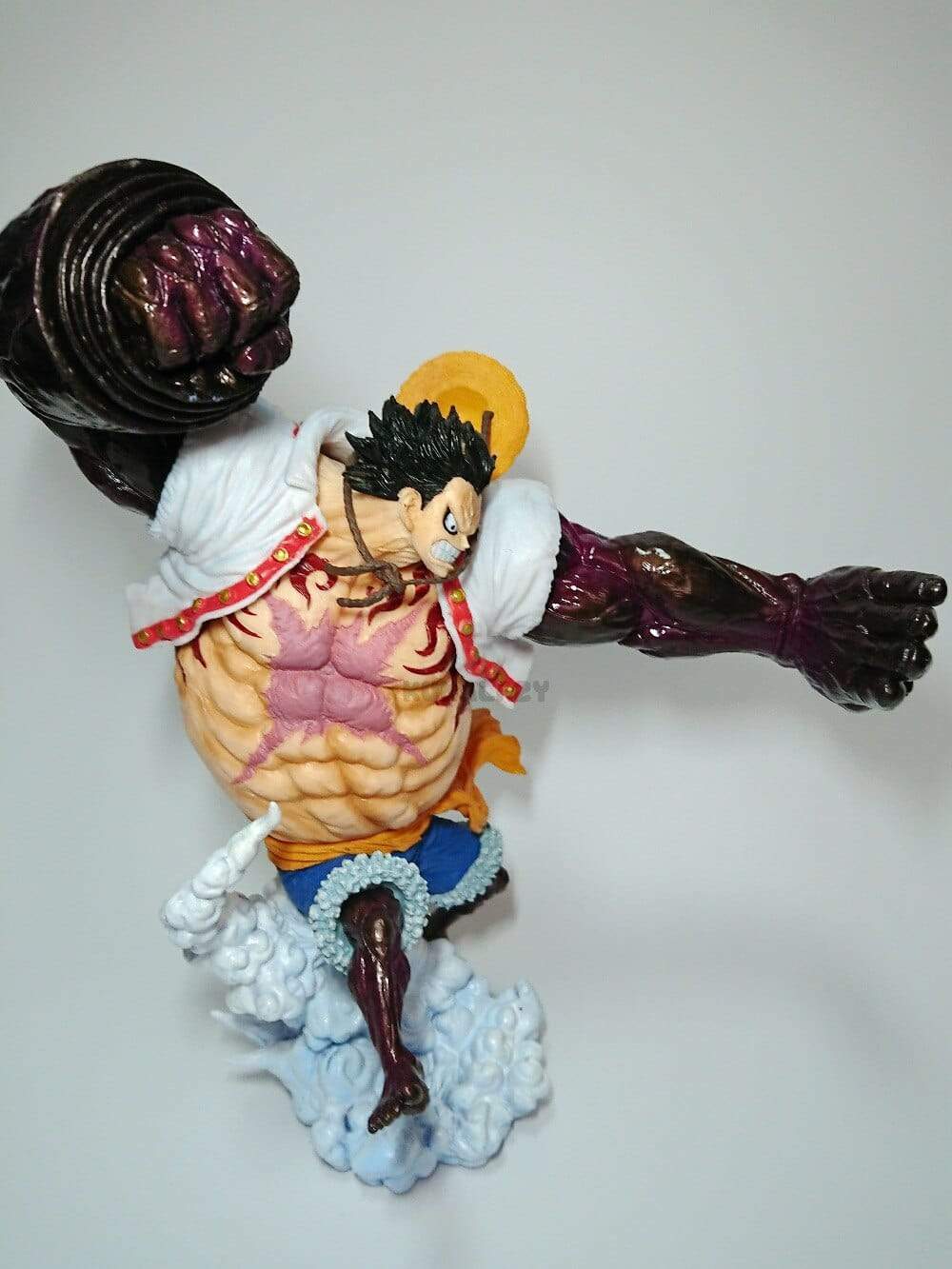 Figurine Luffy Gear 4 King Kong Gun Stickers Mania