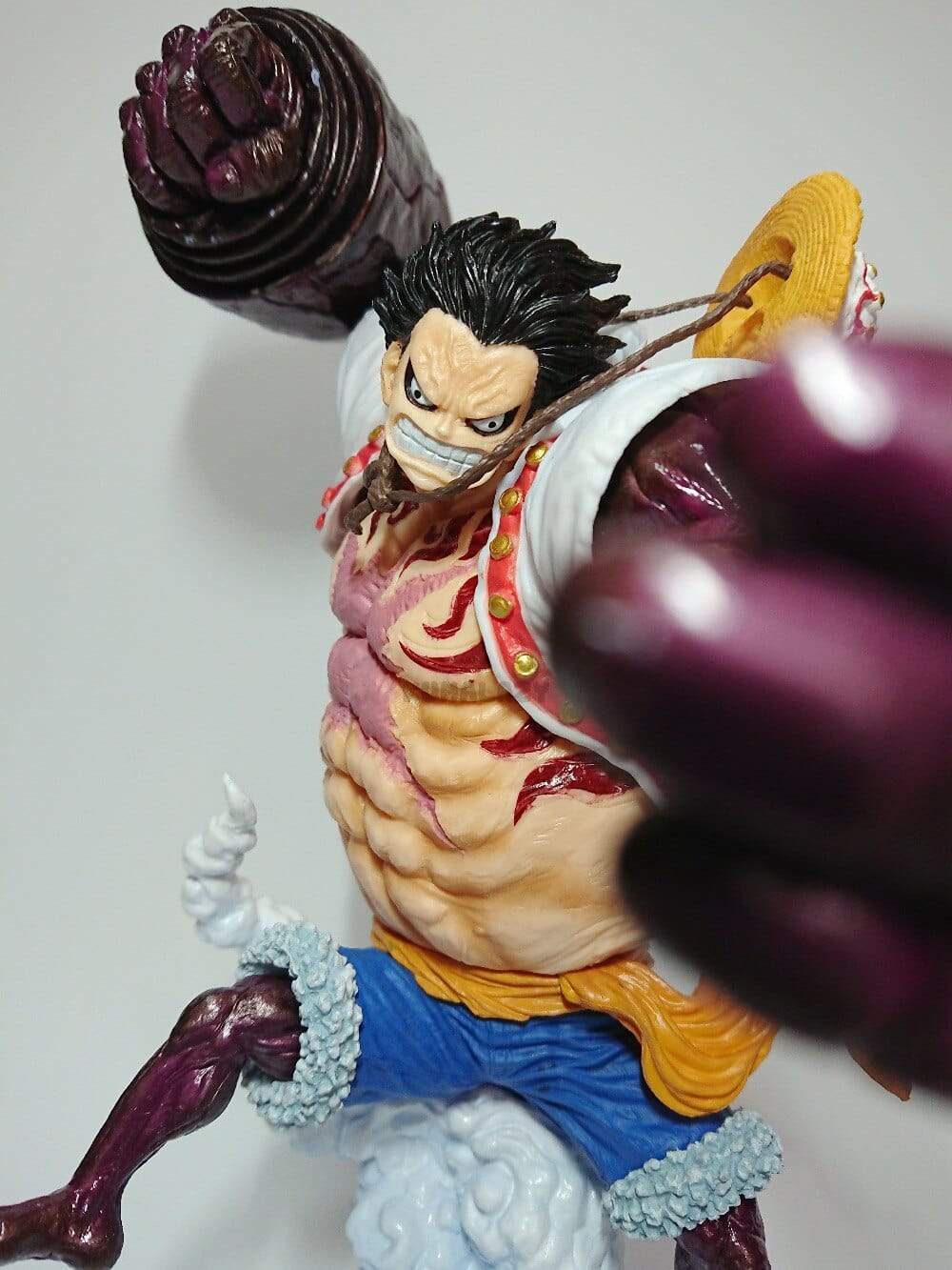Figurine Luffy Gear 4 King Kong Gun Stickers Mania