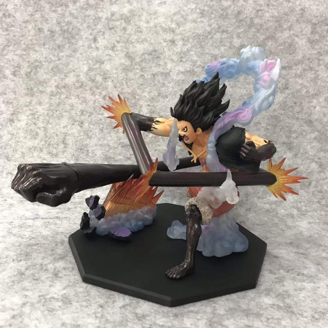 Figurine Luffy Gear 4 Snakeman Stickers Mania