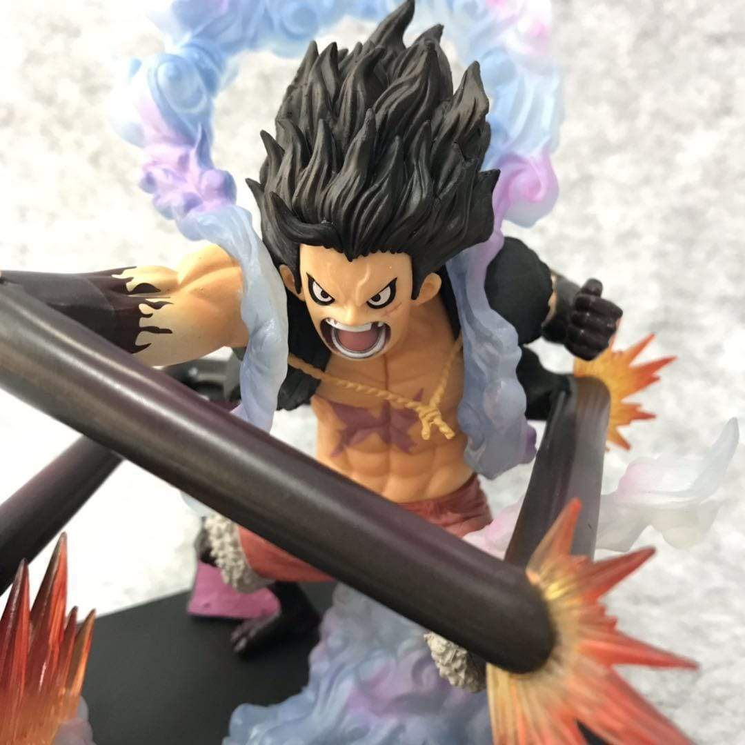Figurine Luffy Gear 4 Snakeman Stickers Mania