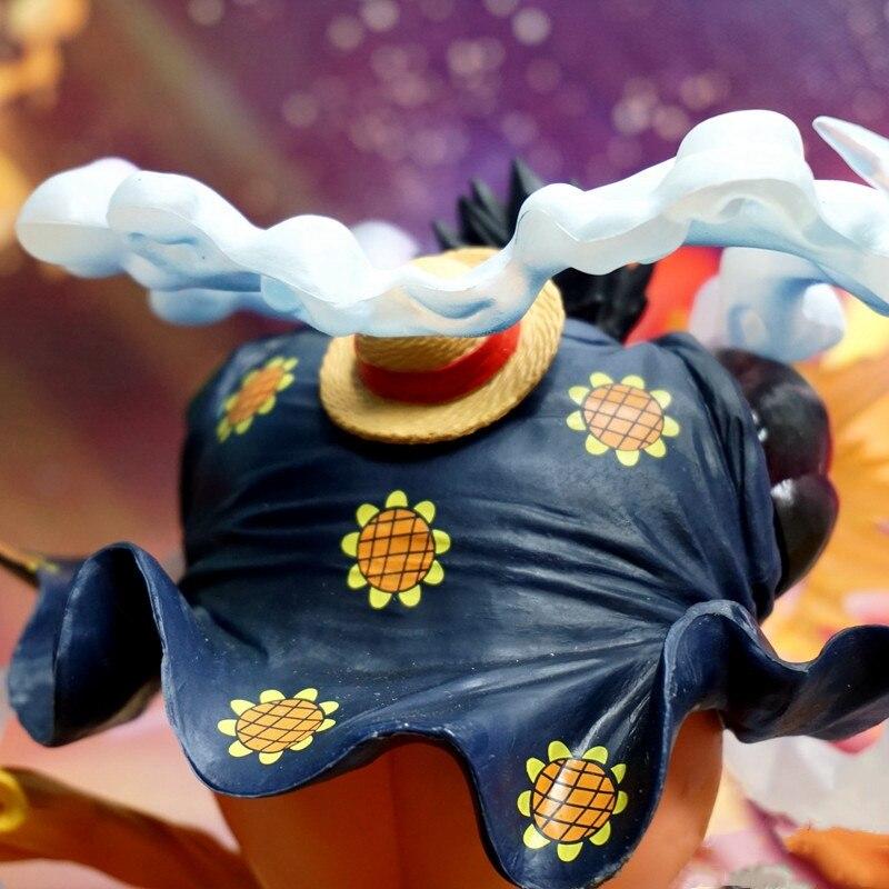 Figurine Luffy Gomu Gomu no Bazooka Stickers Mania