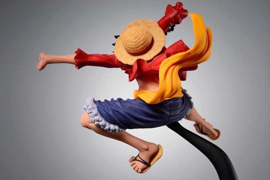 Figurine Luffy Jet Pistolet Stickers Mania