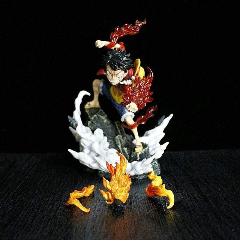 Figurine Luffy Red Hawk Stickers Mania