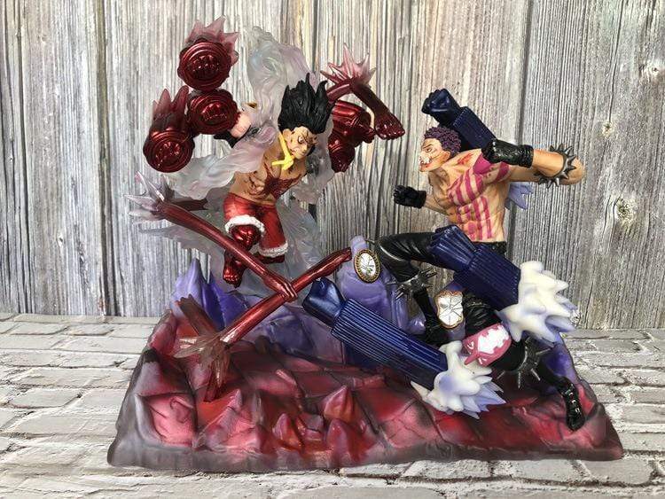 Figurine Luffy VS Katakuri Stickers Mania