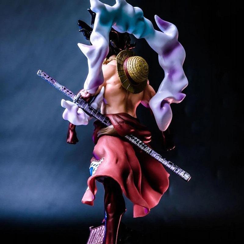 Figurine Luffy Wano Snakeman Stickers Mania
