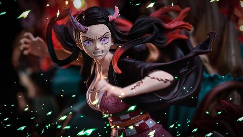 Figurine Lumineuse Collector en Resine Nezuko Stickers Mania