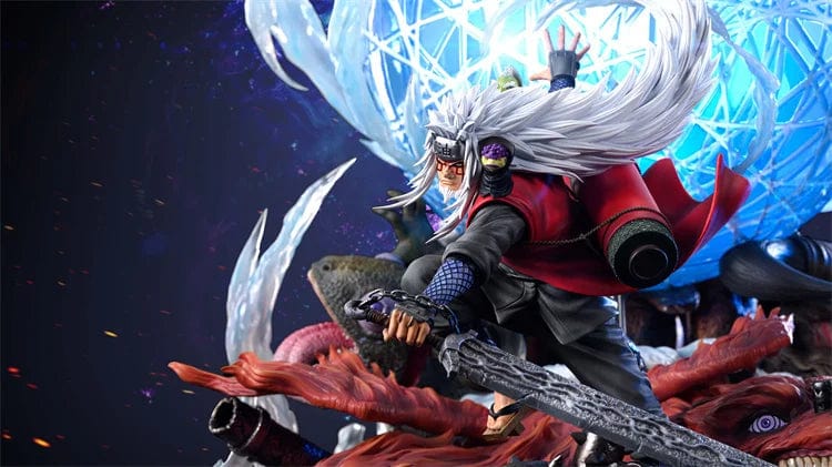 Figurine Naruto en Résine Jiraya Stickers Mania