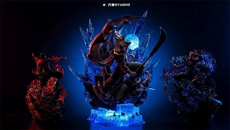 Figurine One Piece en Résine Barbe Blanche Stickers Mania