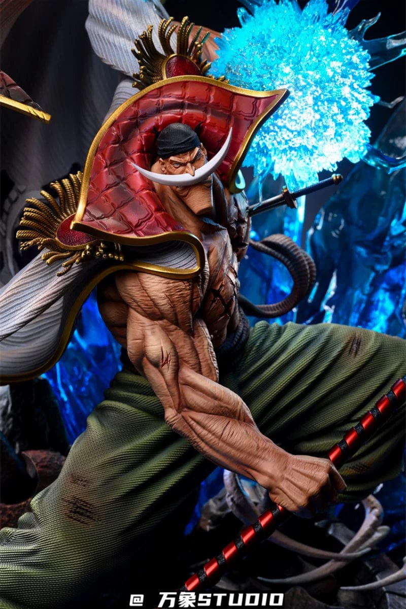 Figurine One Piece en Résine Barbe Blanche Stickers Mania