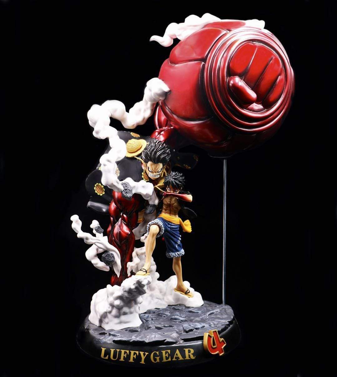 Figurine One Piece Luffy 52 cm Stickers Mania