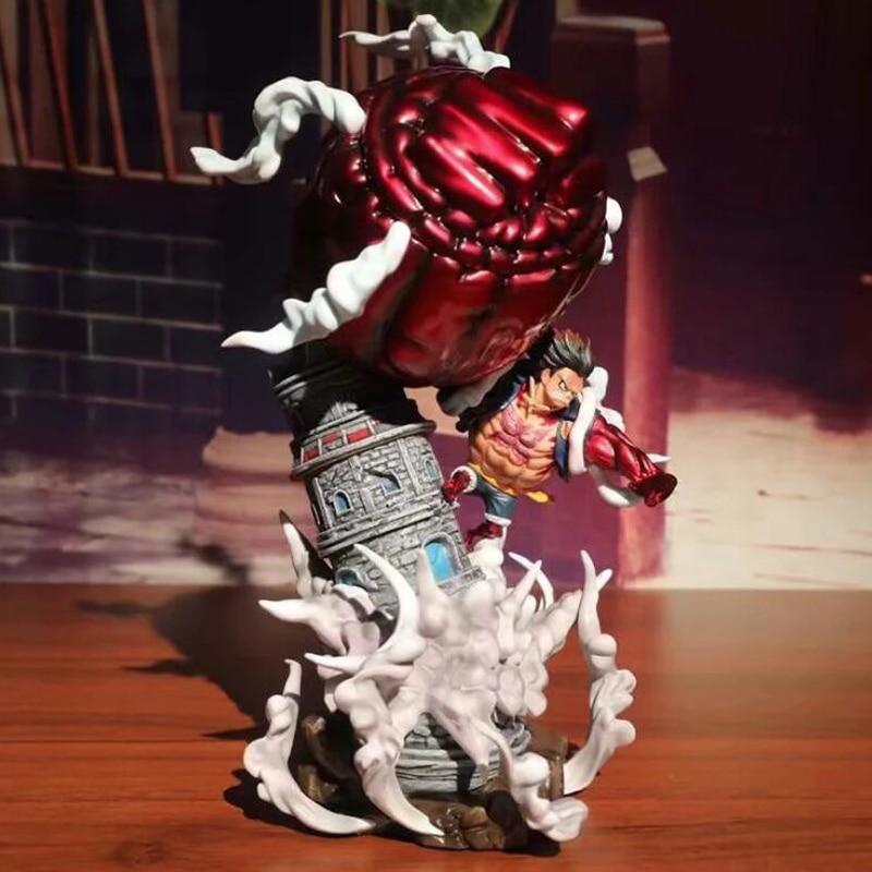 Figurine One Piece Luffy Gear 4 Doflamingo Stickers Mania