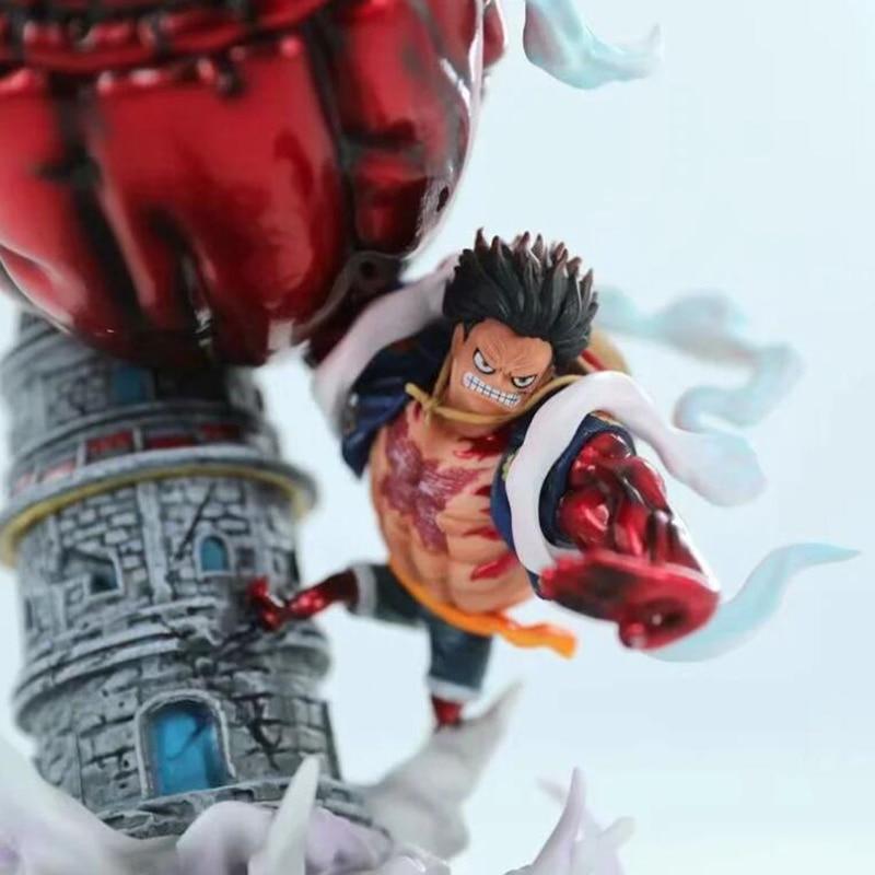 Figurine One Piece Luffy Gear 4 Doflamingo Stickers Mania