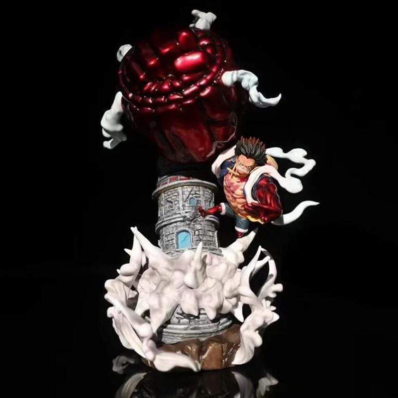 Figurine One Piece Luffy Gear 4 Doflamingo Stickers Mania