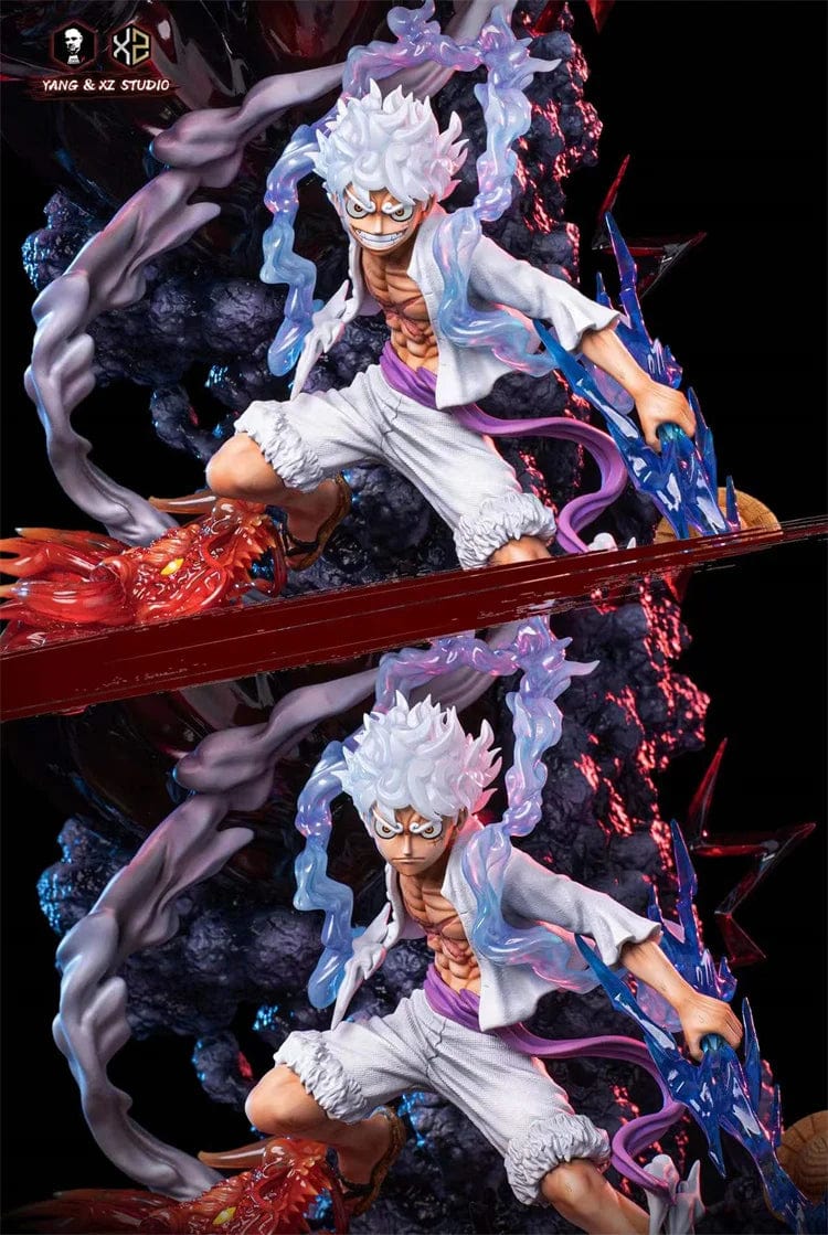 Figurine One Piece Luffy Gear 5 en Résine Stickers Mania